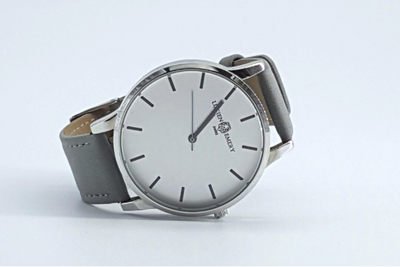 Montre INITIALE Blanc/Gris - lucienemery