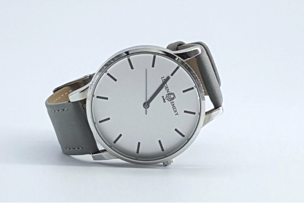 Montre INITIALE Blanc/Gris - lucienemery