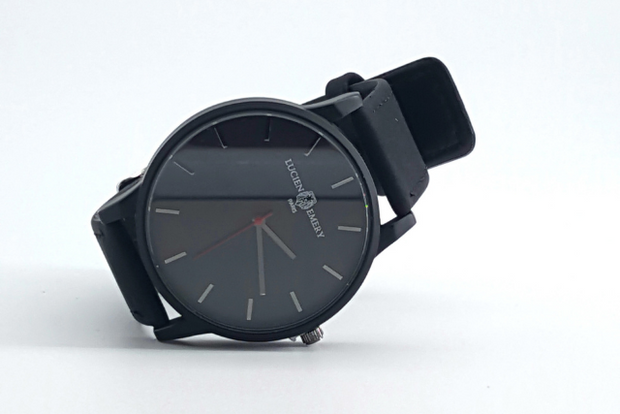Montre INITIALE Noir - lucienemery