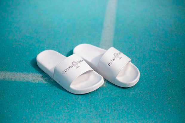 Claquettes Blanches - lucienemery