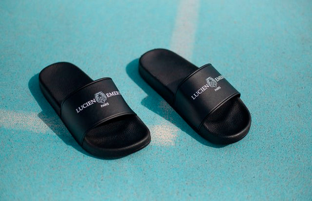 Claquettes Noirs - lucienemery